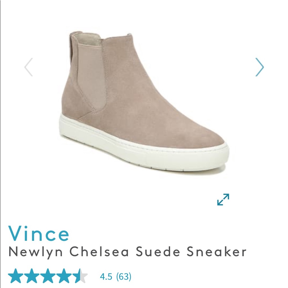 Vince Newlyn Chelsea Suede Sneaker